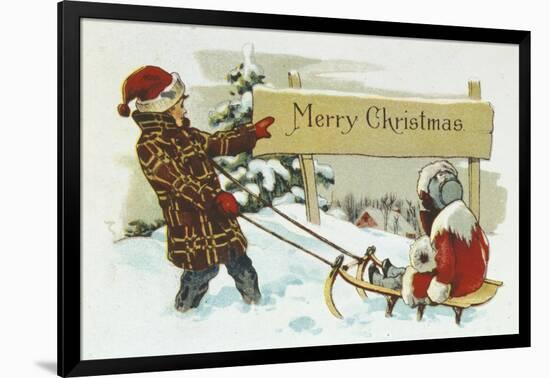 Merry Christmas-null-Framed Giclee Print