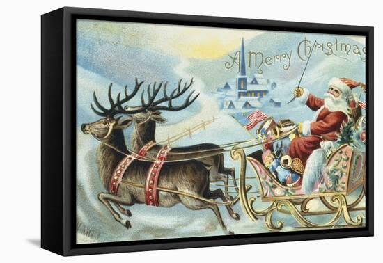 Merry Christmas!-null-Framed Stretched Canvas