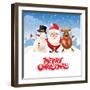 Merry Christmas-Pagina-Framed Art Print