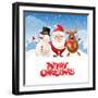 Merry Christmas-Pagina-Framed Art Print