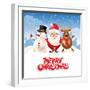 Merry Christmas-Pagina-Framed Art Print