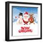 Merry Christmas-Pagina-Framed Art Print