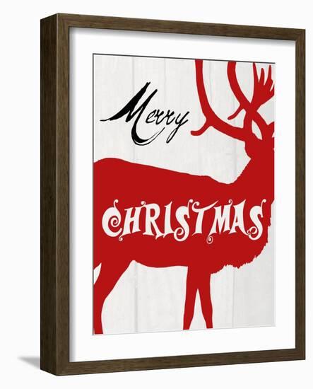 Merry Christmas-Sheldon Lewis-Framed Art Print