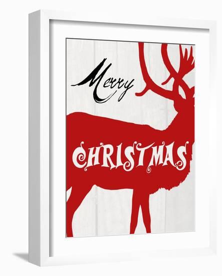 Merry Christmas-Sheldon Lewis-Framed Art Print