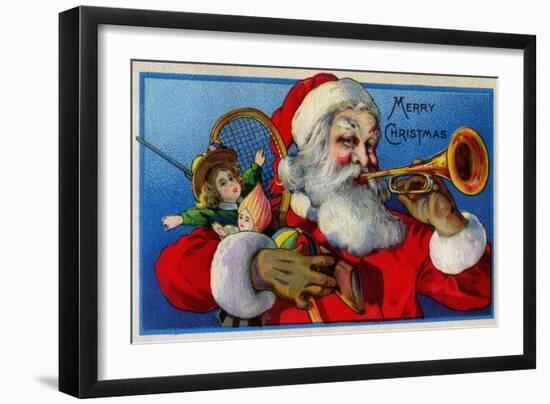 Merry Christmas-null-Framed Art Print