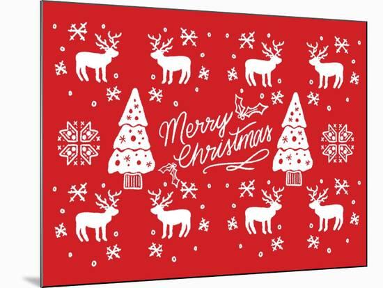 Merry Christmas-Ashley Santoro-Mounted Giclee Print
