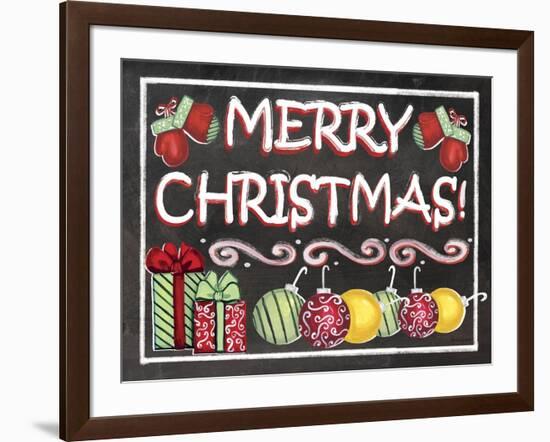 Merry Christmas-Laurie Korsgaden-Framed Giclee Print