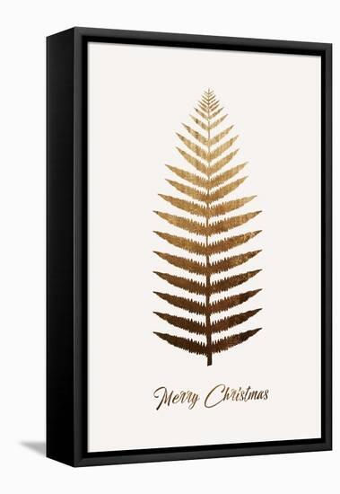 Merry Christmas-Kubistika-Framed Stretched Canvas