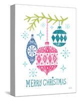 Merry Christmastime Ornament Bright-Michael Mullan-Stretched Canvas