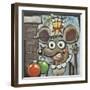 Merry Christmouse-Tim Nyberg-Framed Giclee Print