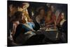 Merry Company, 1622-Gerrit van Honthorst-Stretched Canvas