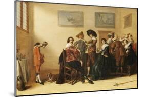 Merry Company in a Room-Anthonie Palamedesz-Mounted Art Print