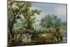 Merry Company in an Arbor-Adriaen Pietersz van de Venne-Mounted Giclee Print