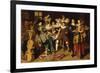 Merry Company in an Interior-Dirck Hals-Framed Giclee Print