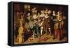 Merry Company in an Interior-Dirck Hals-Framed Stretched Canvas