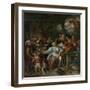 Merry Company on a Terrace, c.1670-Jan Havicksz. Steen-Framed Giclee Print