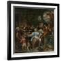 Merry Company on a Terrace, c.1670-Jan Havicksz. Steen-Framed Giclee Print