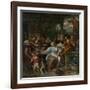 Merry Company on a Terrace, c.1670-Jan Havicksz. Steen-Framed Giclee Print