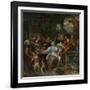 Merry Company on a Terrace, c.1670-Jan Havicksz. Steen-Framed Giclee Print