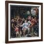 Merry Company on a Terrace, C1673-1675-Jan Steen-Framed Giclee Print
