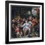 Merry Company on a Terrace, C1673-1675-Jan Steen-Framed Giclee Print