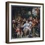 Merry Company on a Terrace, C1673-1675-Jan Steen-Framed Giclee Print