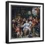 Merry Company on a Terrace, C1673-1675-Jan Steen-Framed Giclee Print