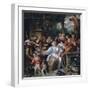 Merry Company on a Terrace, C1673-1675-Jan Steen-Framed Giclee Print