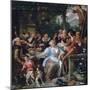 Merry Company on a Terrace, C1673-1675-Jan Steen-Mounted Giclee Print
