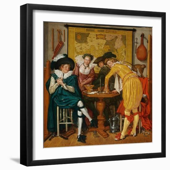 Merry Company-Willem Pietersz Buytewech-Framed Giclee Print