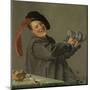 Merry Drinker (Jolly Toper)-Judith Leyster-Mounted Art Print