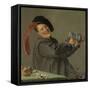 Merry Drinker (Jolly Toper)-Judith Leyster-Framed Stretched Canvas