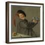 Merry Drinker (Jolly Toper)-Judith Leyster-Framed Art Print