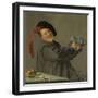 Merry Drinker (Jolly Toper)-Judith Leyster-Framed Art Print