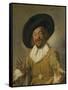 Merry Drinker-Frans Hals-Framed Stretched Canvas