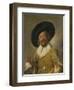 Merry Drinker-Frans Hals-Framed Art Print