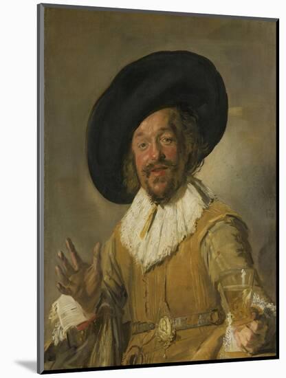 Merry Drinker-Frans Hals-Mounted Art Print