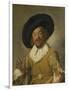 Merry Drinker-Frans Hals-Framed Art Print