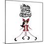 Merry Elfing Christmas-Sara Elizabeth-Mounted Art Print