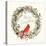 Merry Everything Wreath-Danhui Nai-Stretched Canvas