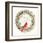 Merry Everything Wreath-Danhui Nai-Framed Art Print