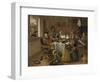 Merry Family-Jan Havicksz Steen-Framed Art Print