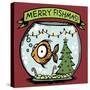 Merry Fishmas-Lauren Ramer-Stretched Canvas