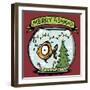 Merry Fishmas-Lauren Ramer-Framed Giclee Print