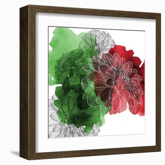 Merry Flowers!-Kevin Calaguiro-Framed Art Print