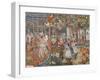 Merry-Go-Round, 1902-06 (Oil on Canvas)-Maurice Brazil Prendergast-Framed Giclee Print