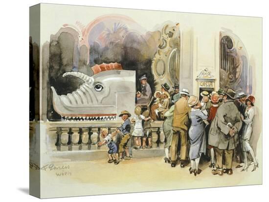 Stretched Canvas Print, , large