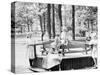 Merry-Go-Round in Clark Park, Detroit, Mich.-null-Stretched Canvas