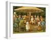 Merry go round or carousel in Paris, Champs Elysees-Thomas Crane-Framed Giclee Print