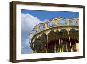 Merry-Go-Round Paris-Cora Niele-Framed Photographic Print